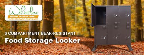 bear picnic metal boxes|Bear Resistant Metal Storage Lockers For Campgrounds and .